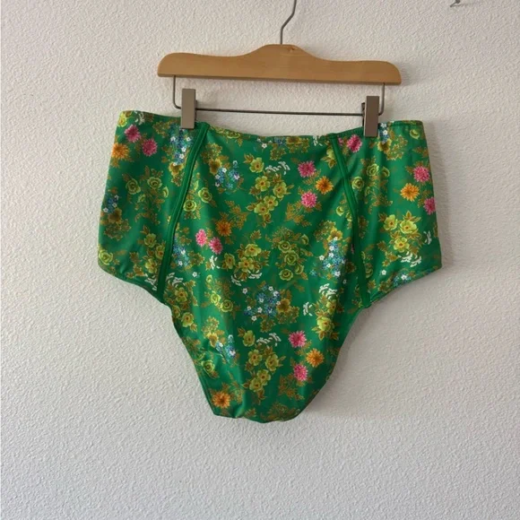 Spell Green Floral Bikini Bottoms - Picture 4 of 4